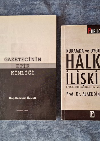 Gazetecinin Etik Kimliği ve Halkla İlişkiler Kitapları