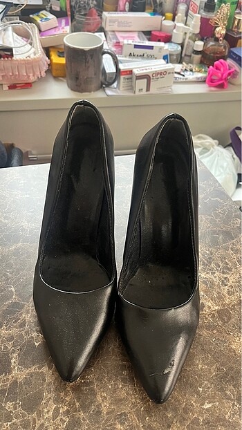 37 Beden siyah Renk Siyah kadın stiletto