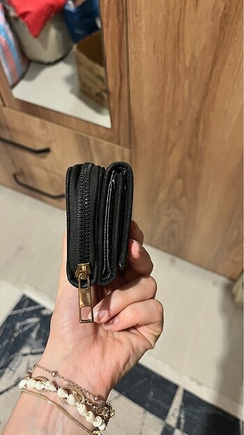 Beden siyah Renk Siyah kadın cüzdan