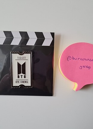 BTS 6th Membership kit pin badge