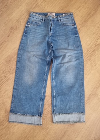 Diğer Acik Mavi Rahat Kesim Denim Jean