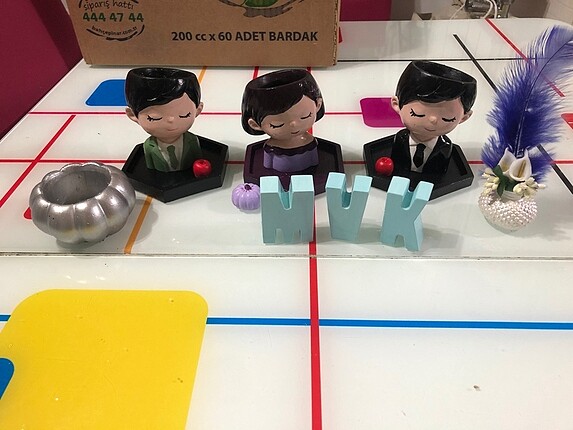 Diğer Saksı seti (el yapımı)