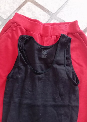 Koyu Kırmızı Erkek Jogger Eşofman Altı - Görsel 2