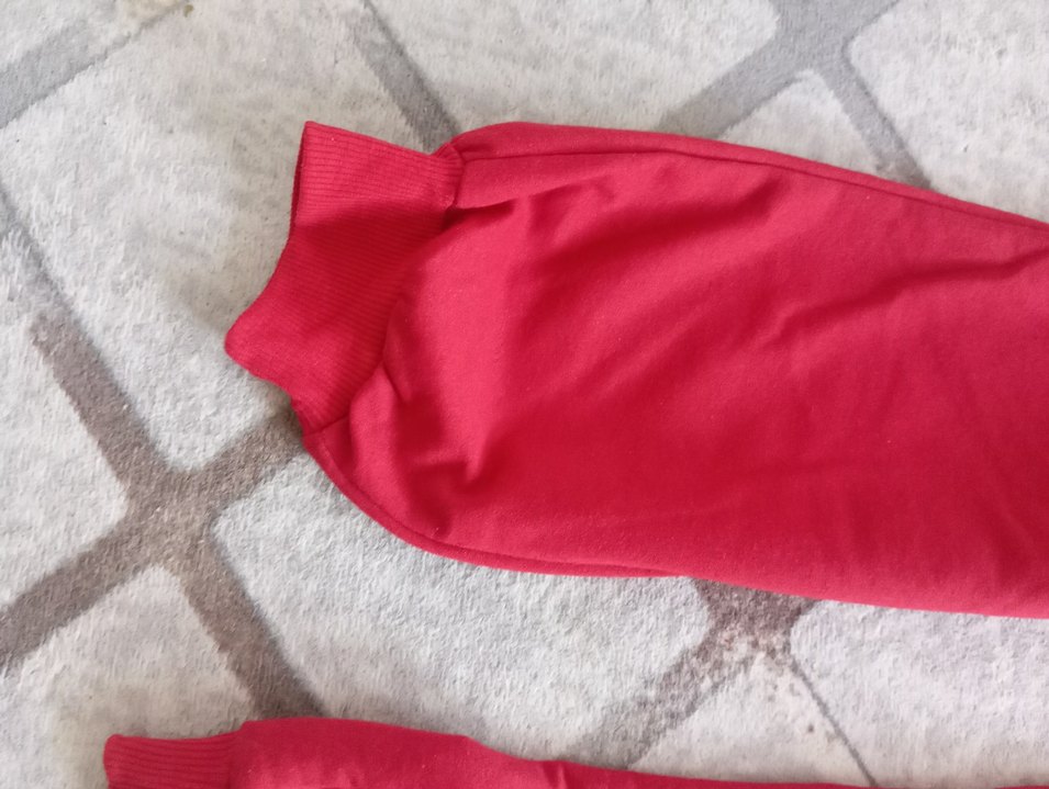 Koyu Kırmızı Erkek Jogger Eşofman Altı - Görsel 4