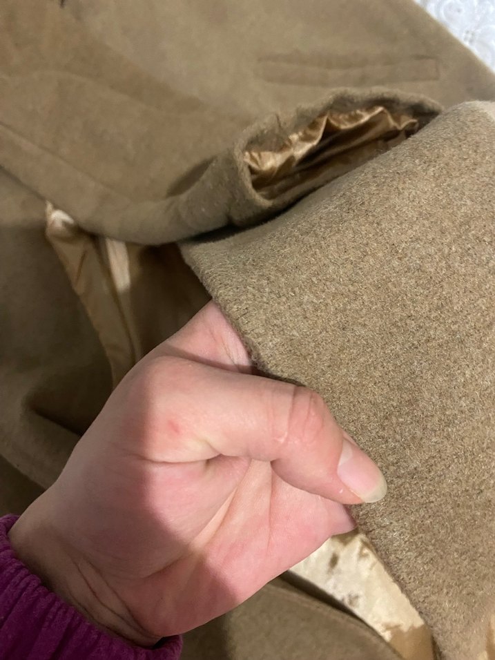 Kadın Uzun Düğmeli Klasik Kaban - Görsel 3