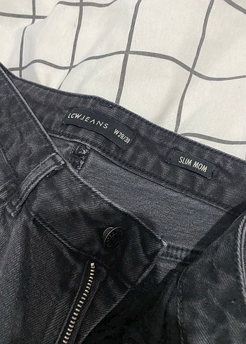 Siyah Regular Fit Kadın Jean Pantolon - Görsel 4