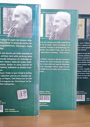 Beden Yüzüklerin Efendisi Seti 3 Kitap