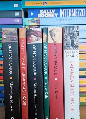 Orhan Pamuk kitaplari 