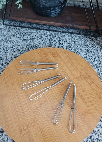 Paslanmaz Çelik Mini Çırpıcı Seti - Görsel 3