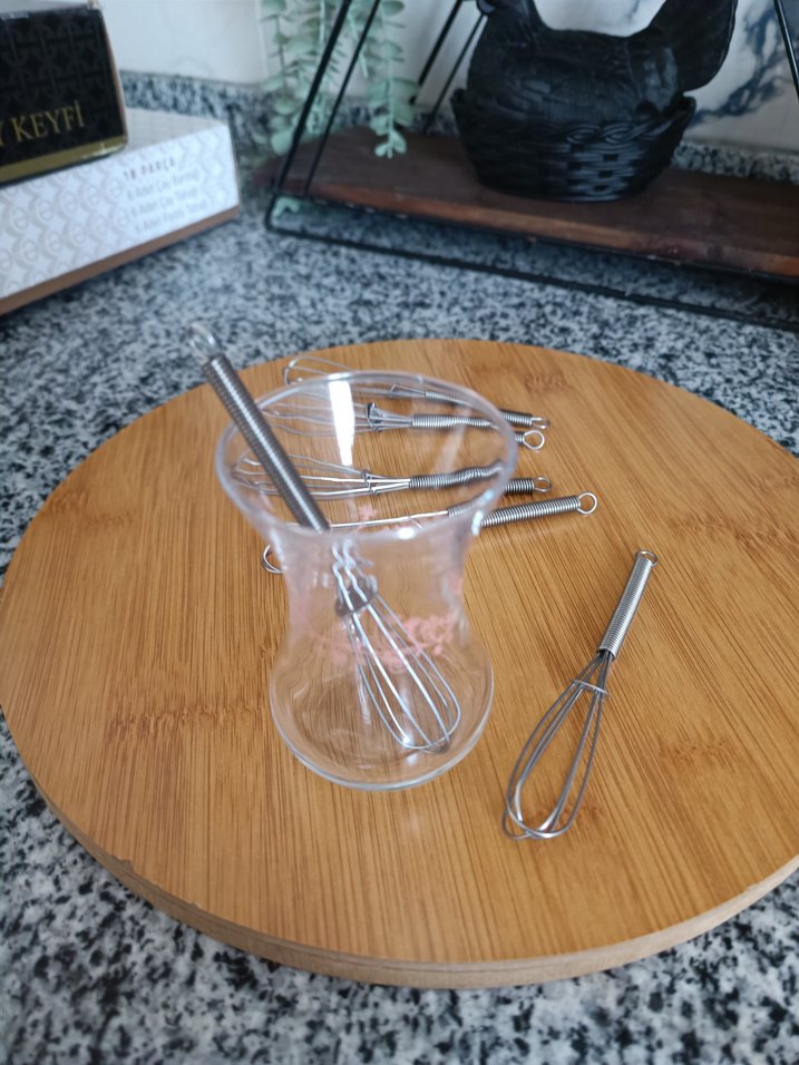 Paslanmaz Çelik Mini Çırpıcı Seti - Görsel 5