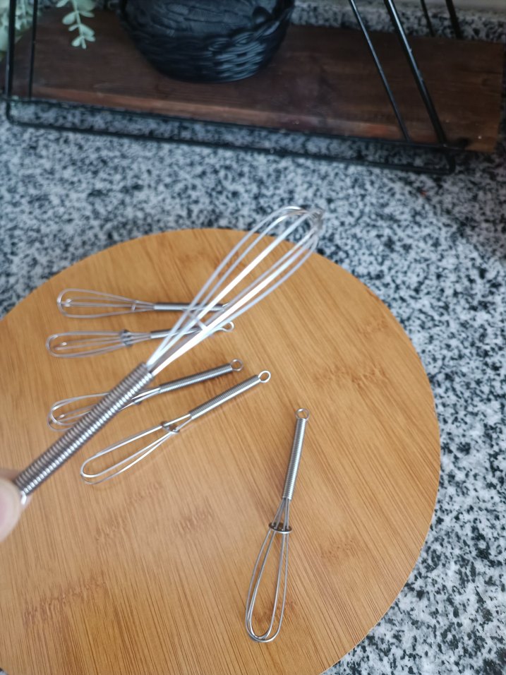 Paslanmaz Çelik Mini Çırpıcı Seti - Görsel 4