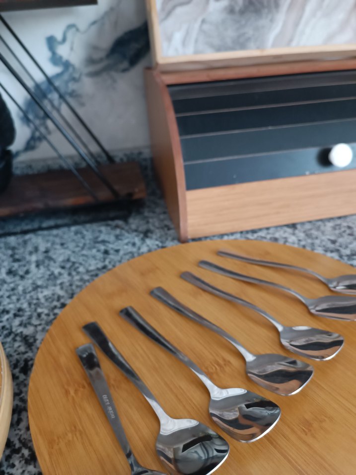 Paslanmaz Çelik 7 Parca dondurma Kaşığı Seti - Görsel 2