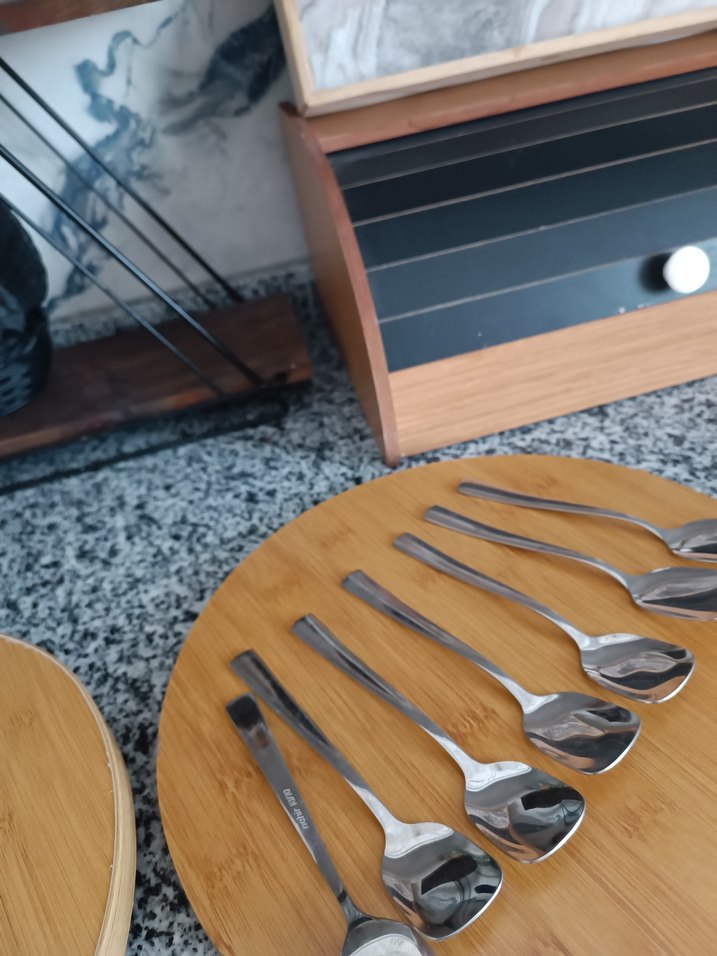 Paslanmaz Çelik 7 Parca dondurma Kaşığı Seti - Görsel 3