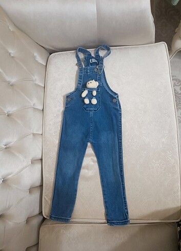 Diğer Ayıcıkli kot salopet