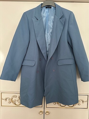 Bebe mavisi blazer ceket