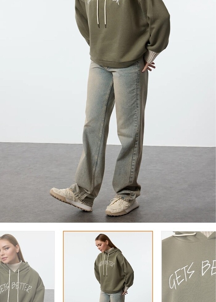 Milla kışlık sweatsirt - Görsel 2