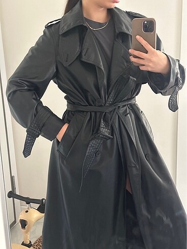 s Beden siyah Renk Derin Treçkot Zara