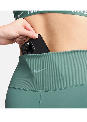 Nike One High Rise Kadın Yeşil Tayt - Görsel 3