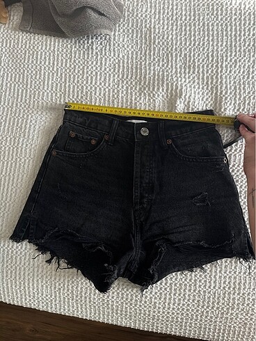 Zara kot şort - Görsel 5