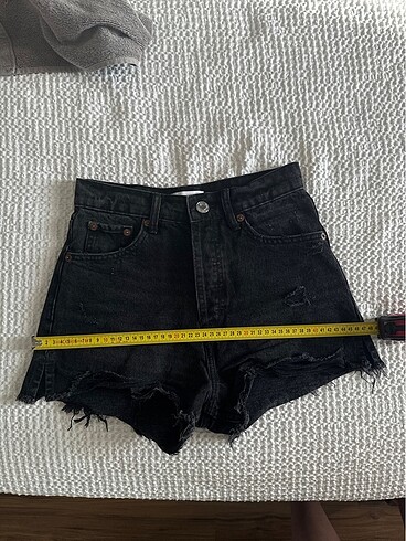 Zara kot şort - Görsel 6