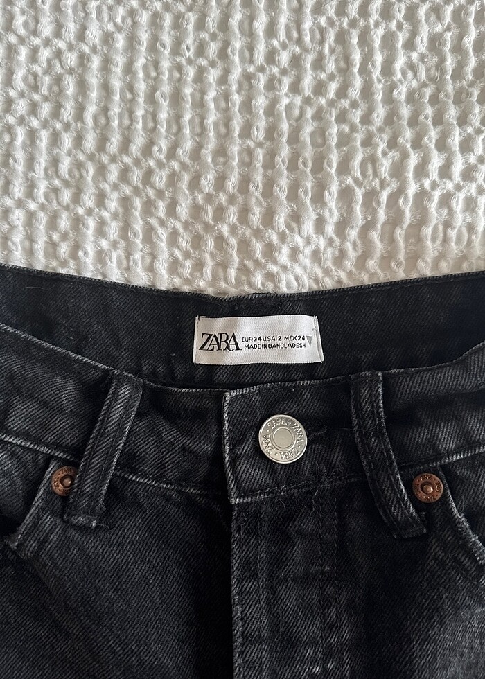 Zara kot şort - Görsel 2