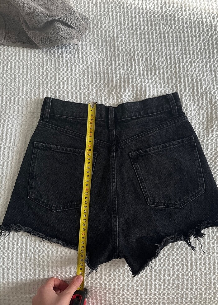 Zara kot şort - Görsel 4