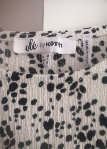 Koton Coton bohem Rüzgarlı Kısa Kollu Midi Elbise