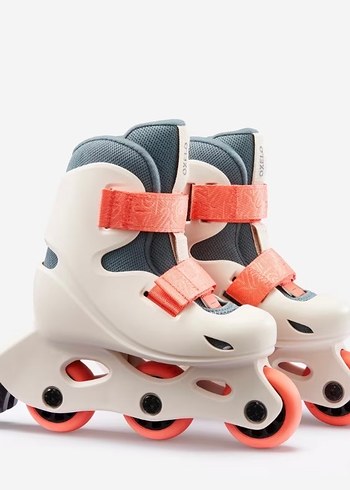 Decathlon Çocuk Pateni Bej Learn 100 26/28 - Görsel 3