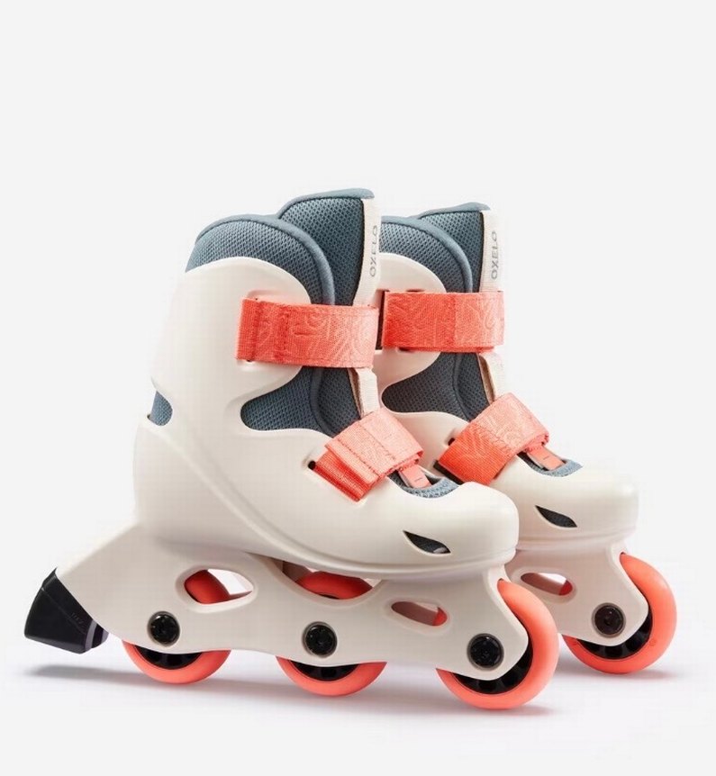 Decathlon Çocuk Pateni Bej Learn 100 26/28 - Görsel 3