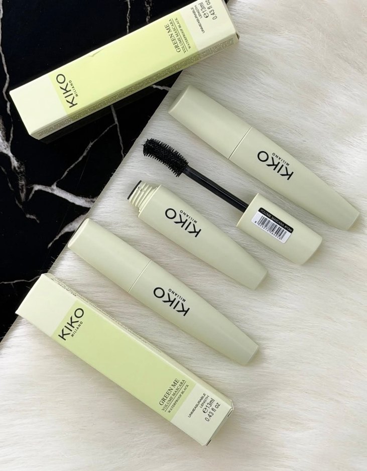 KIKO Green Me Volüm Maskara Suya Dayanıklı Siyah - Görsel 2
