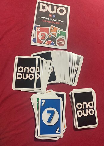 ONA DUO Kart Oyunu Seti