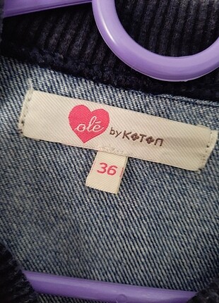 36 Beden koton kot ceket