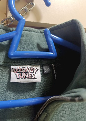 Looney Tunes Baskılı Gri Sweatshirt - Görsel 2