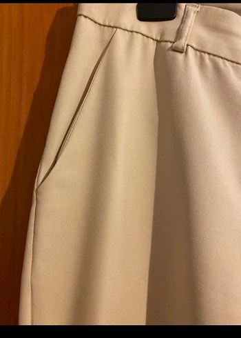 TRENDYOL MİLLA Bej Kadın Kumaş Pantolon - Görsel 3