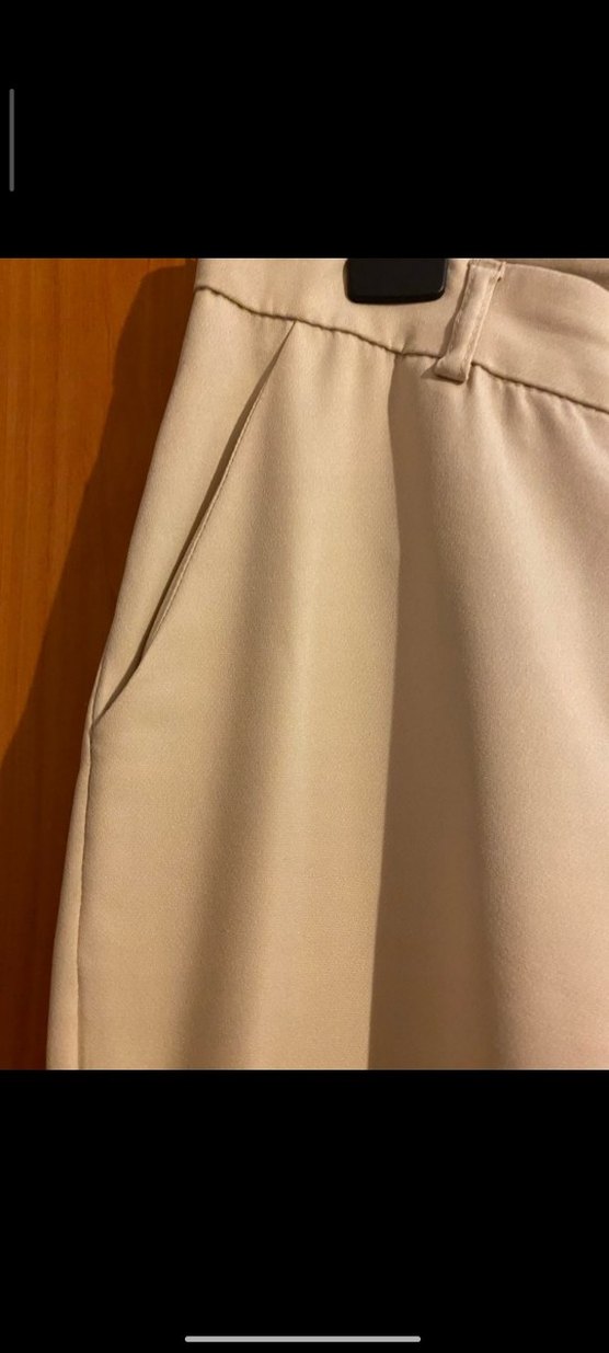 TRENDYOL MİLLA Bej Kadın Kumaş Pantolon - Görsel 3