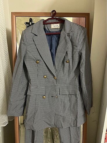 40 Beden Blazer takım