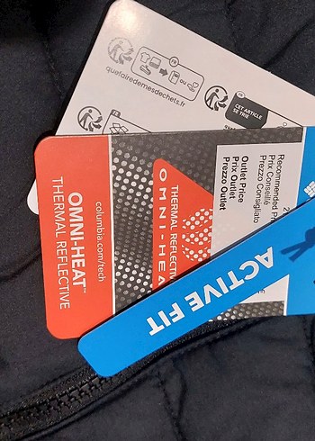 Columbia Siyah Erkek Fermuarlı Mont Sıfır etiketli - Görsel 5