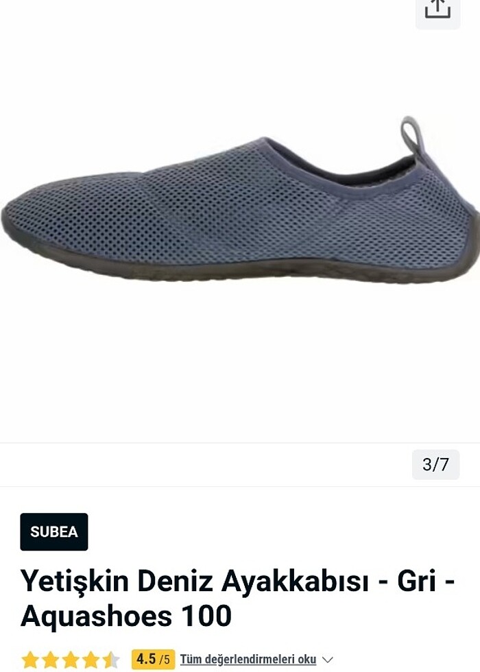 Decathlon deniz ayakkabisi - Görsel 4