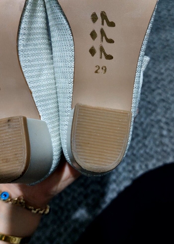 Sıfır çocuk topuklu ayakkabı - Görsel 5