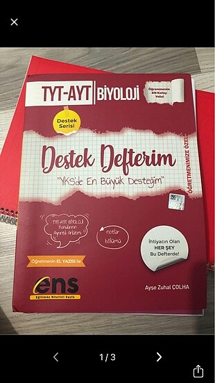 yks tyt ayt biyoloji