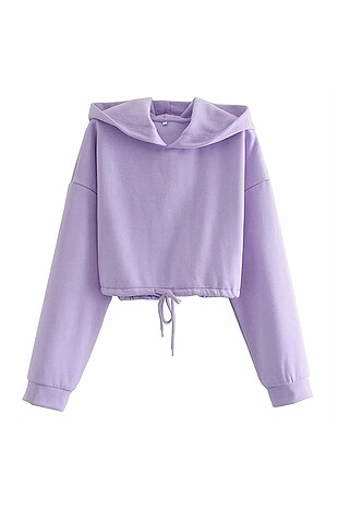 lila sweatshirt
