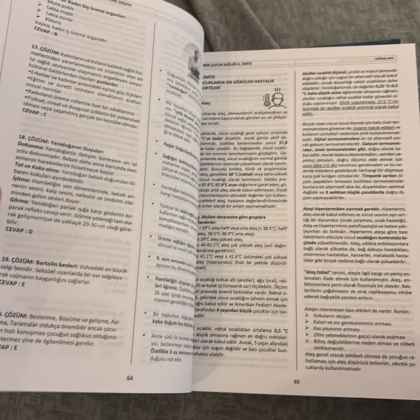 Çocuk Gelişimi 2. Sınıf Lisans 2025 Güncel Soru Bankası - Görsel 2