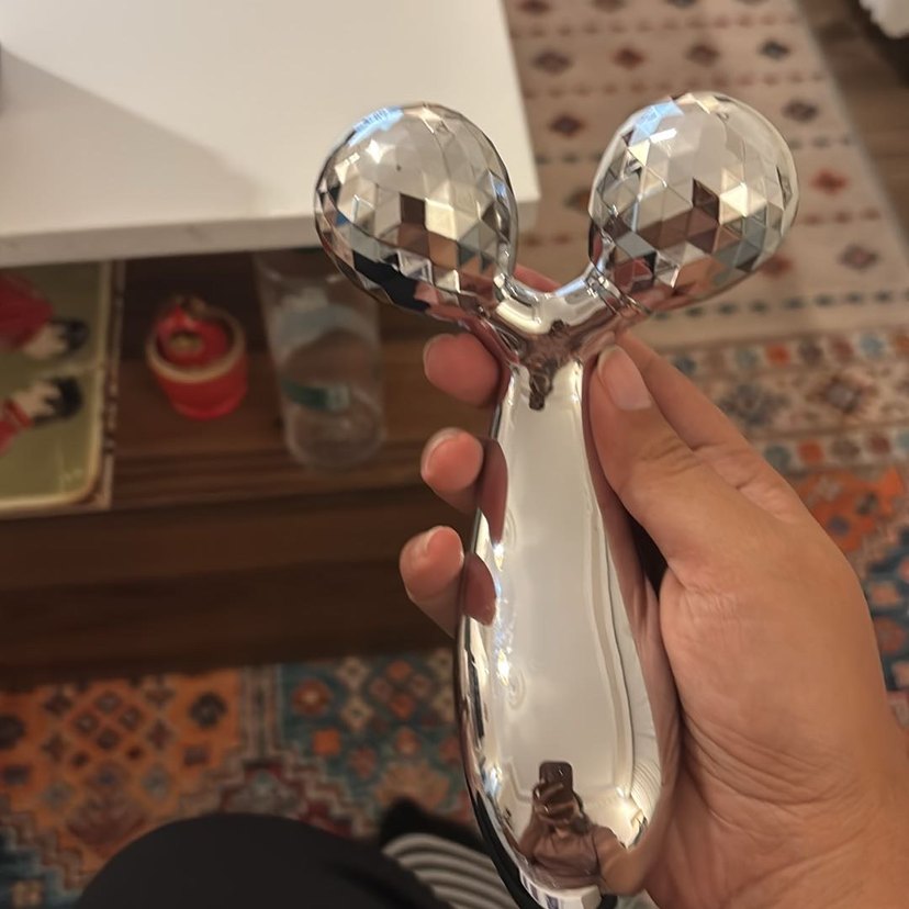 Gri 3D Yüz ve Vücut Masaj Aleti - Görsel 3