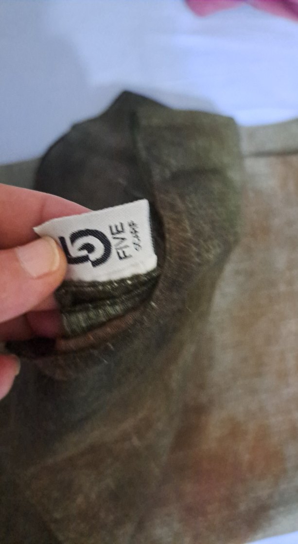 Kahverengi Keten Pilili Kadın Şal - Görsel 2