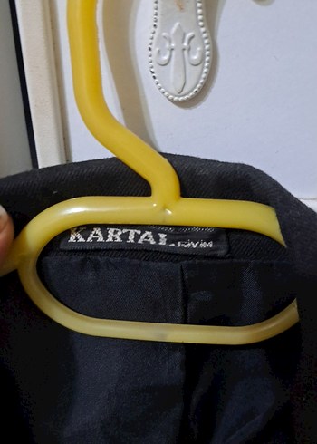 Erkek Siyah Düğmeli Ofis Takım Elbise Ceketi - Görsel 2