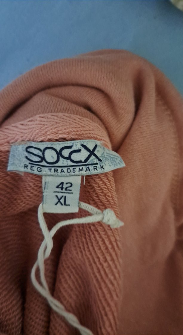 Pembe Yüksek Yaka Kadın Sweatshirt - Görsel 4