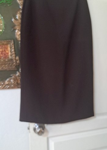 Kahverengi Drapeli Uzun Kadın Etek
