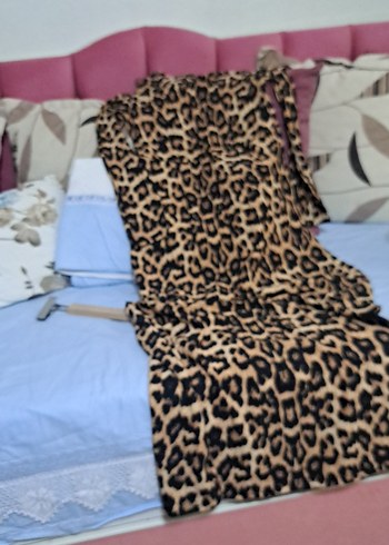 Diğer Kadın Leopar Desenli elbise