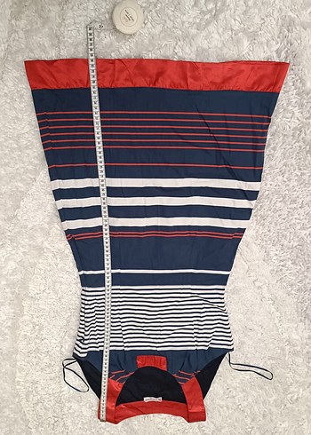 Çizgili elbise - Görsel 3