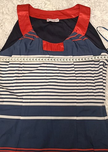 Çizgili elbise - Görsel 4